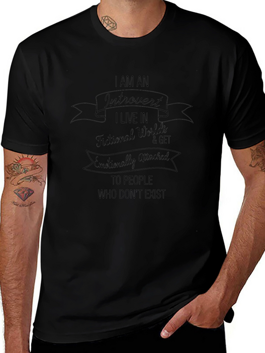 Introvert Fictional Worlds T-Shirt