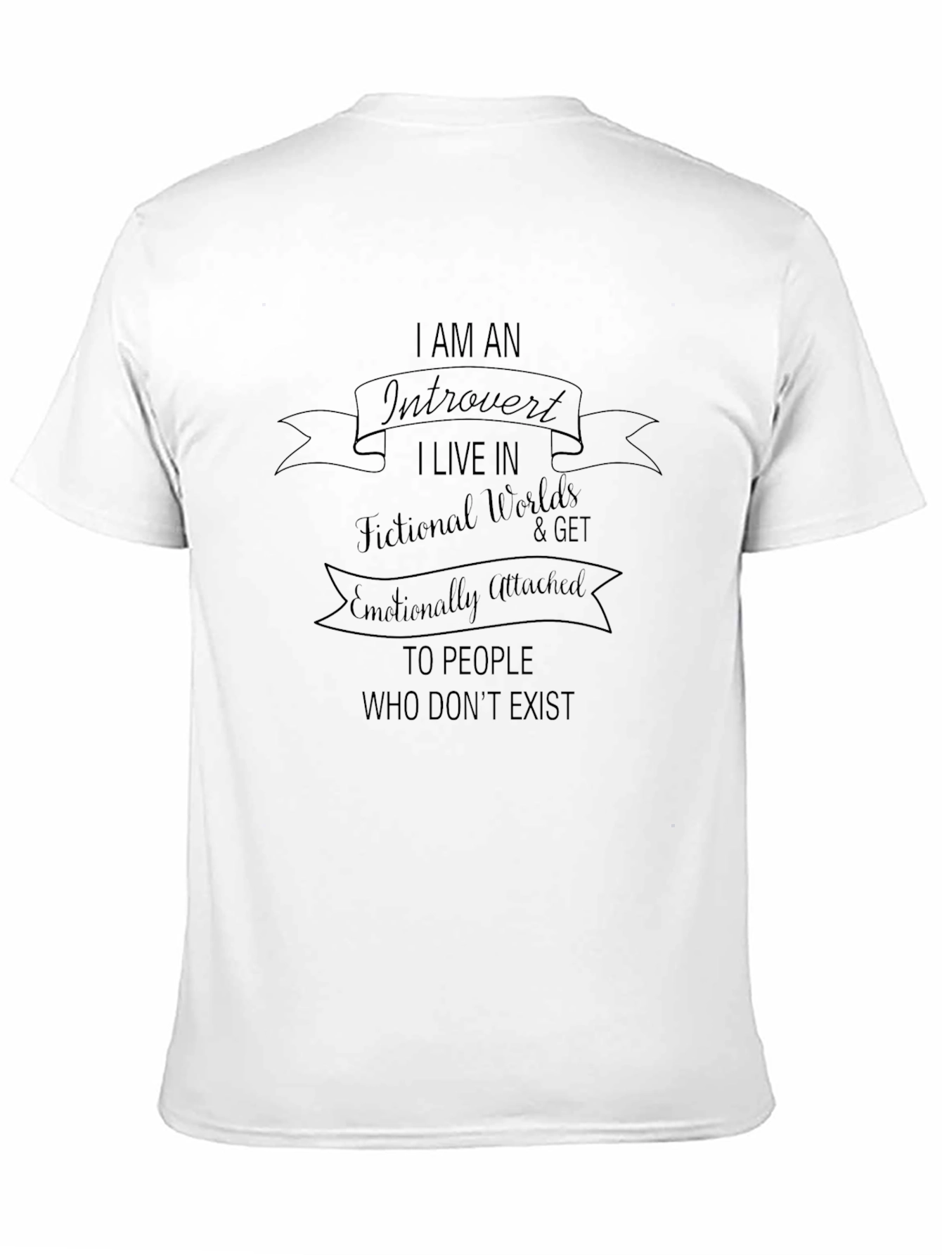 Introvert Fictional Worlds T-Shirt
