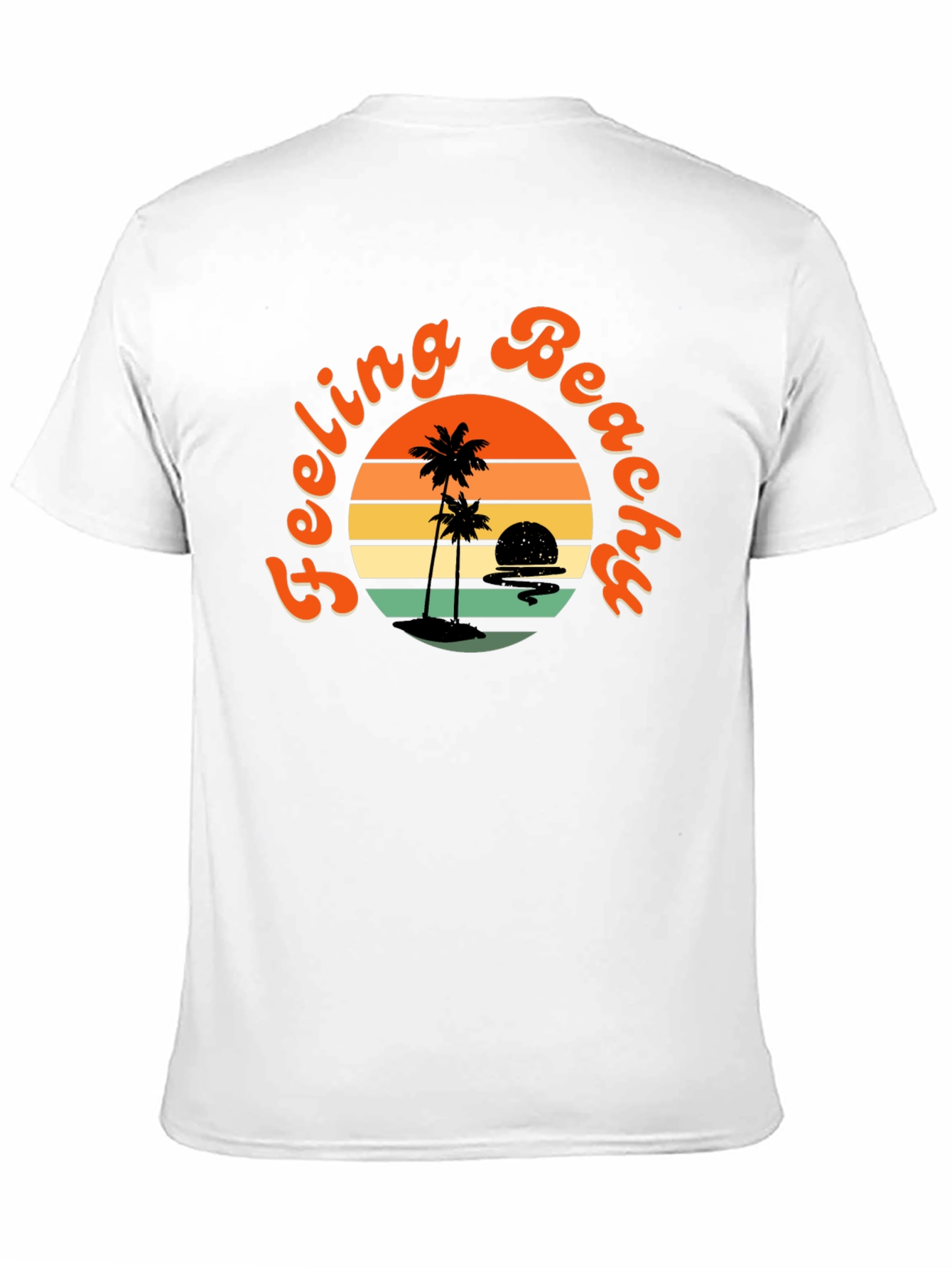 Feeling Beachy Black Graphic Tee