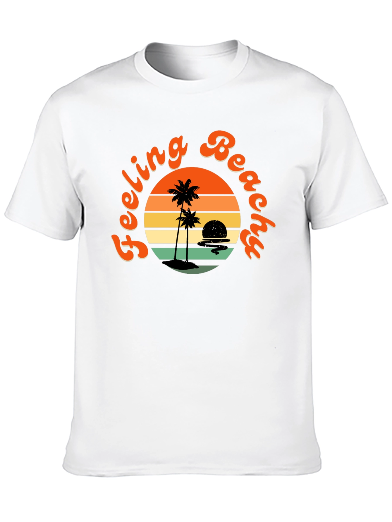 Feeling Beachy Black Graphic Tee