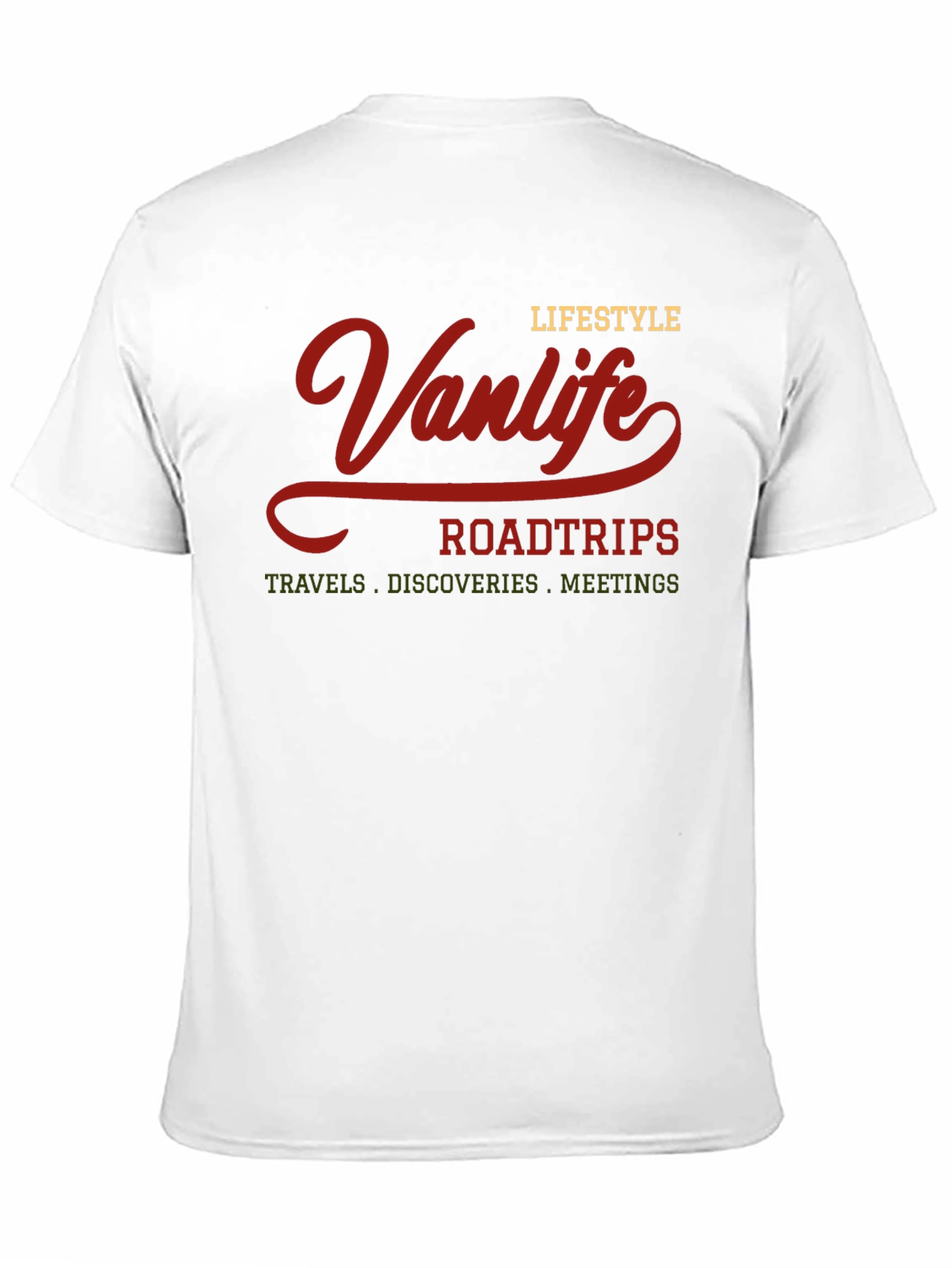 Vanlife Lifestyle Roadtrip Graphic Tee
