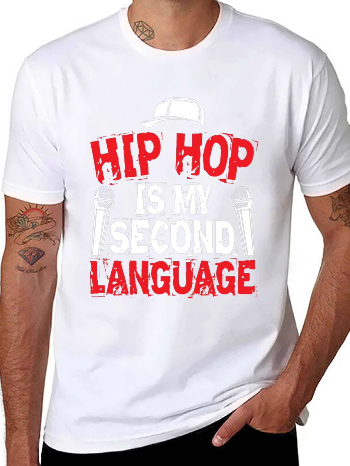 Hip Hop is My Second Language T-Shirt