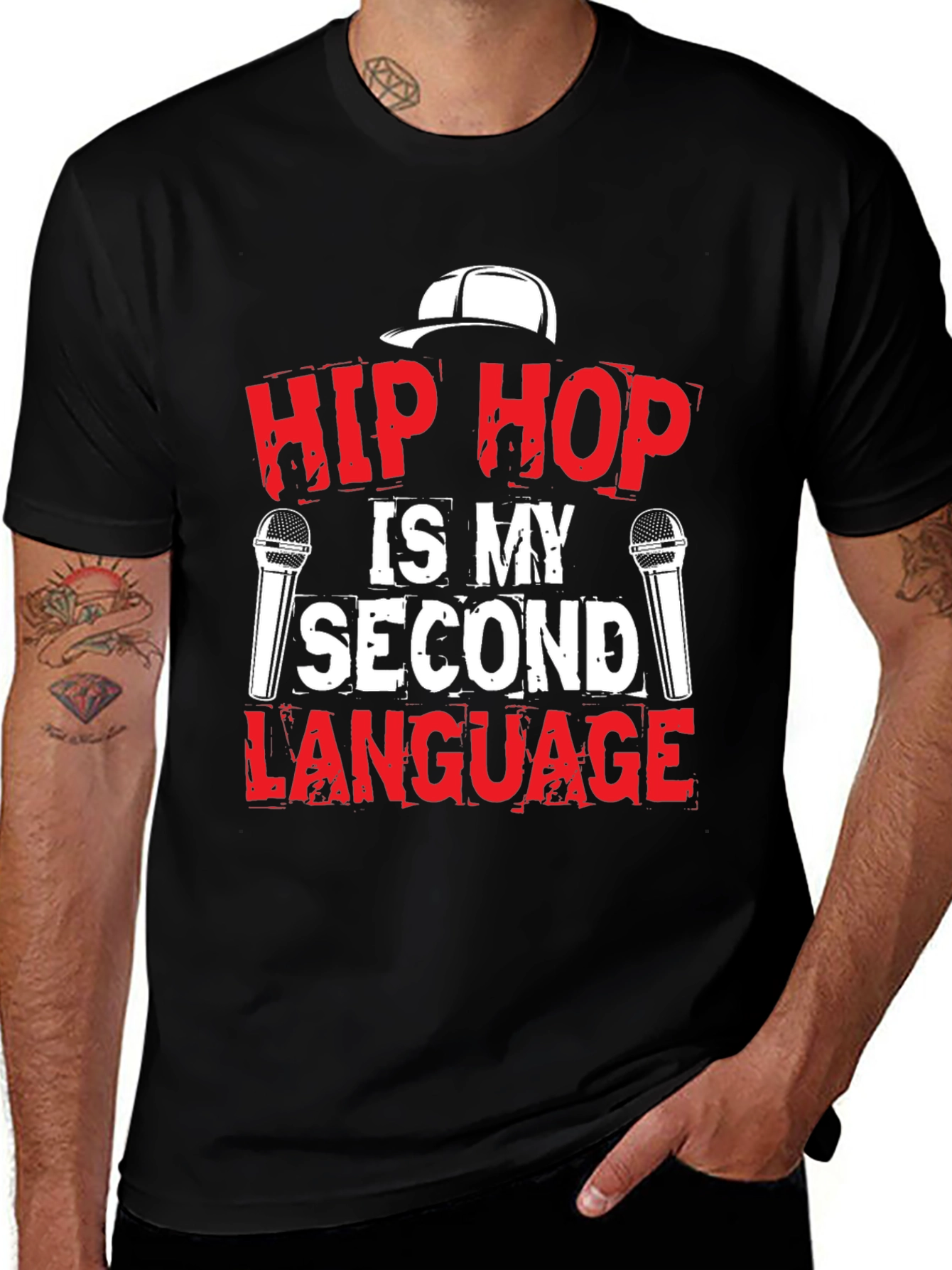 Hip Hop is My Second Language T-Shirt