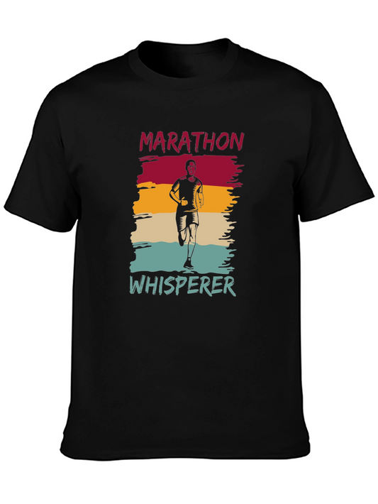 Marathon Whisperer Graphic T-Shirt for Runners