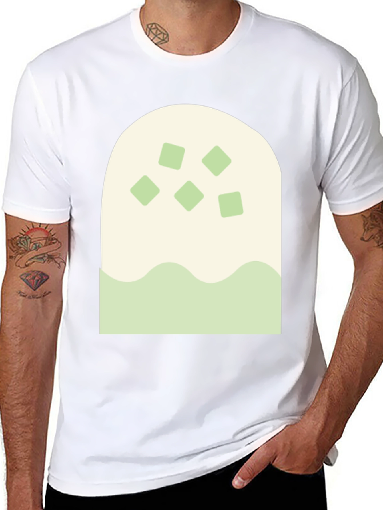 Cute Cartoon Ice Cream T-Shirt