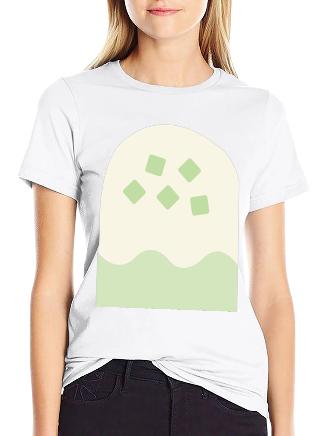 Cute Cartoon Ice Cream T-Shirt