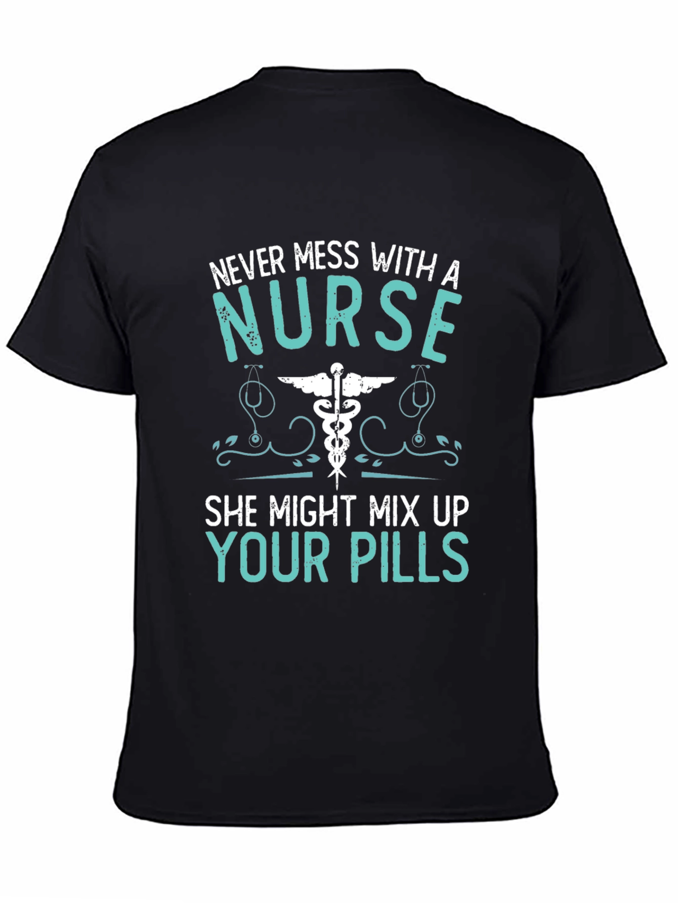 Nurse Mix Up Your Pills Graphic Tee