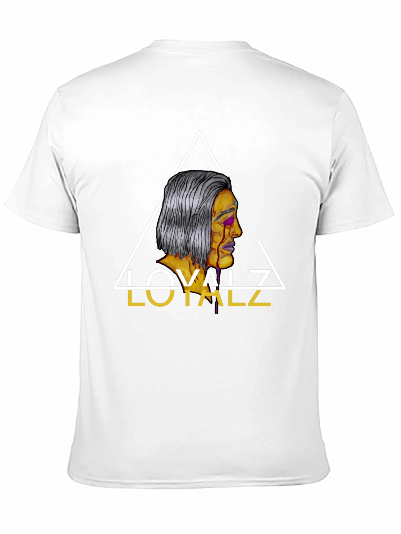 Loyalz Graphic Tee - Mens Black Cotton T-Shirt