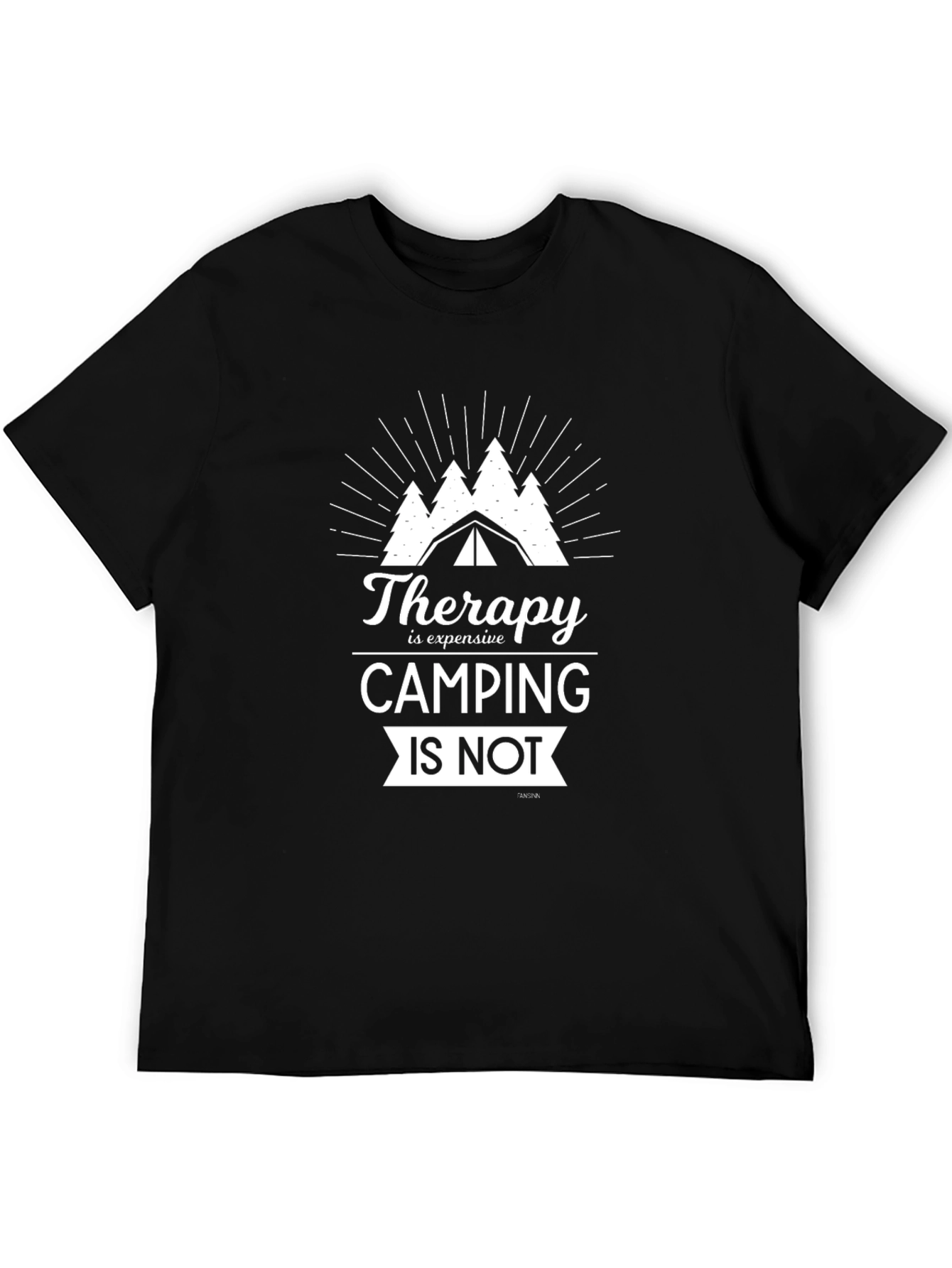Camping Therapy Graphic Tee