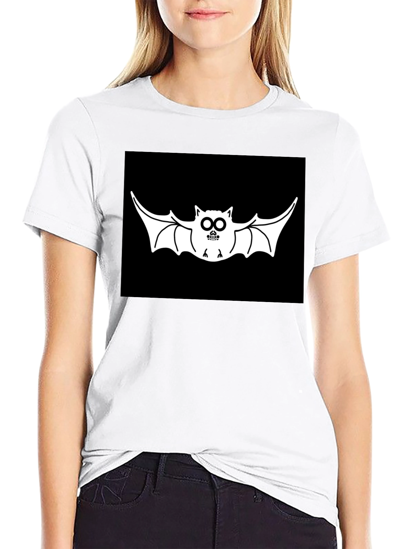 Bat Graphic Tee - Unique Design