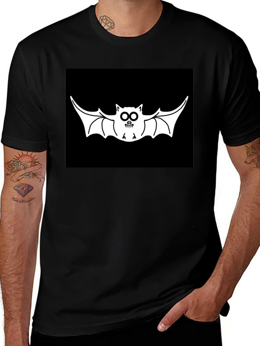 Bat Graphic Tee - Unique Design
