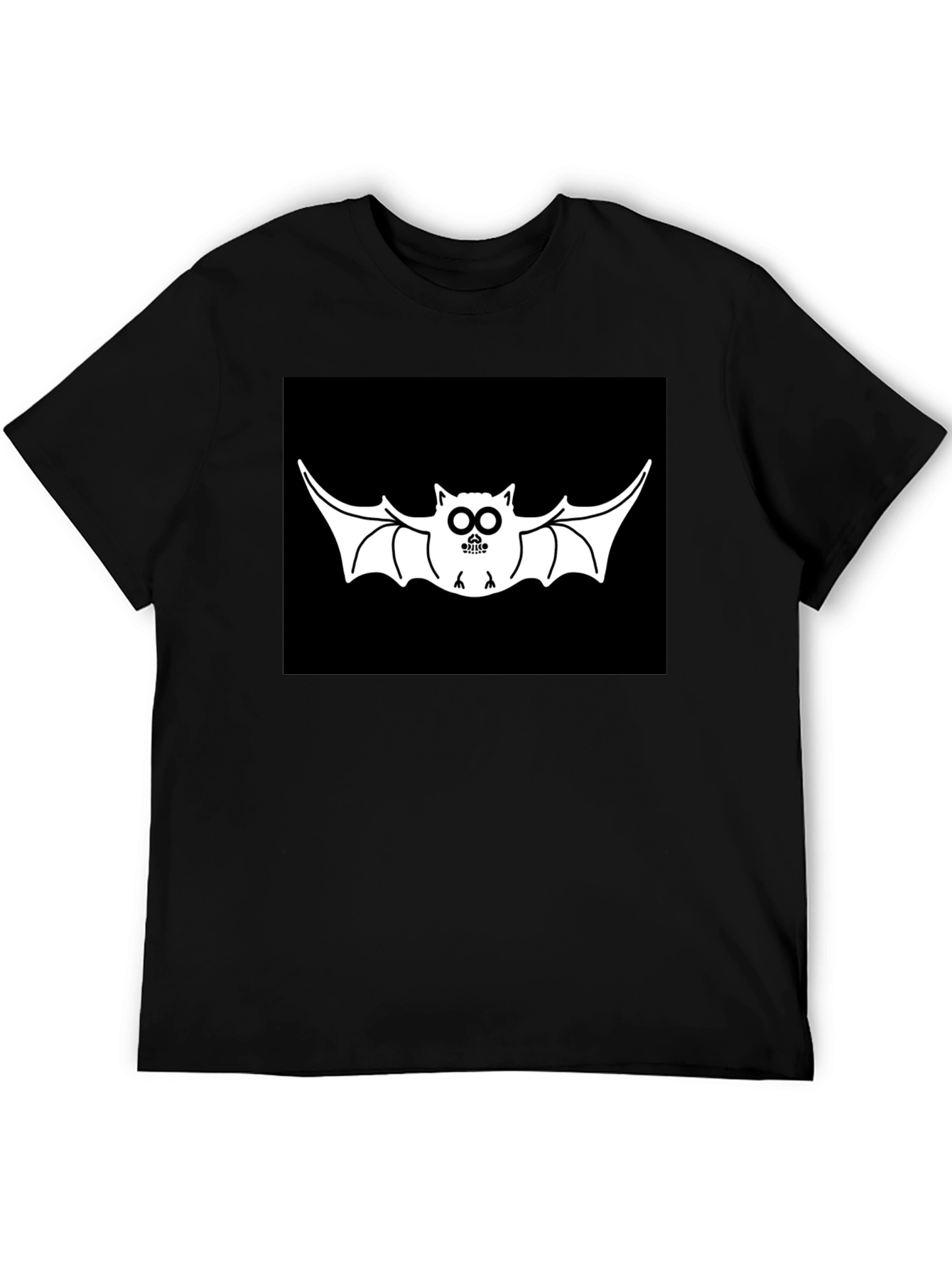 Bat Graphic Tee - Unique Design