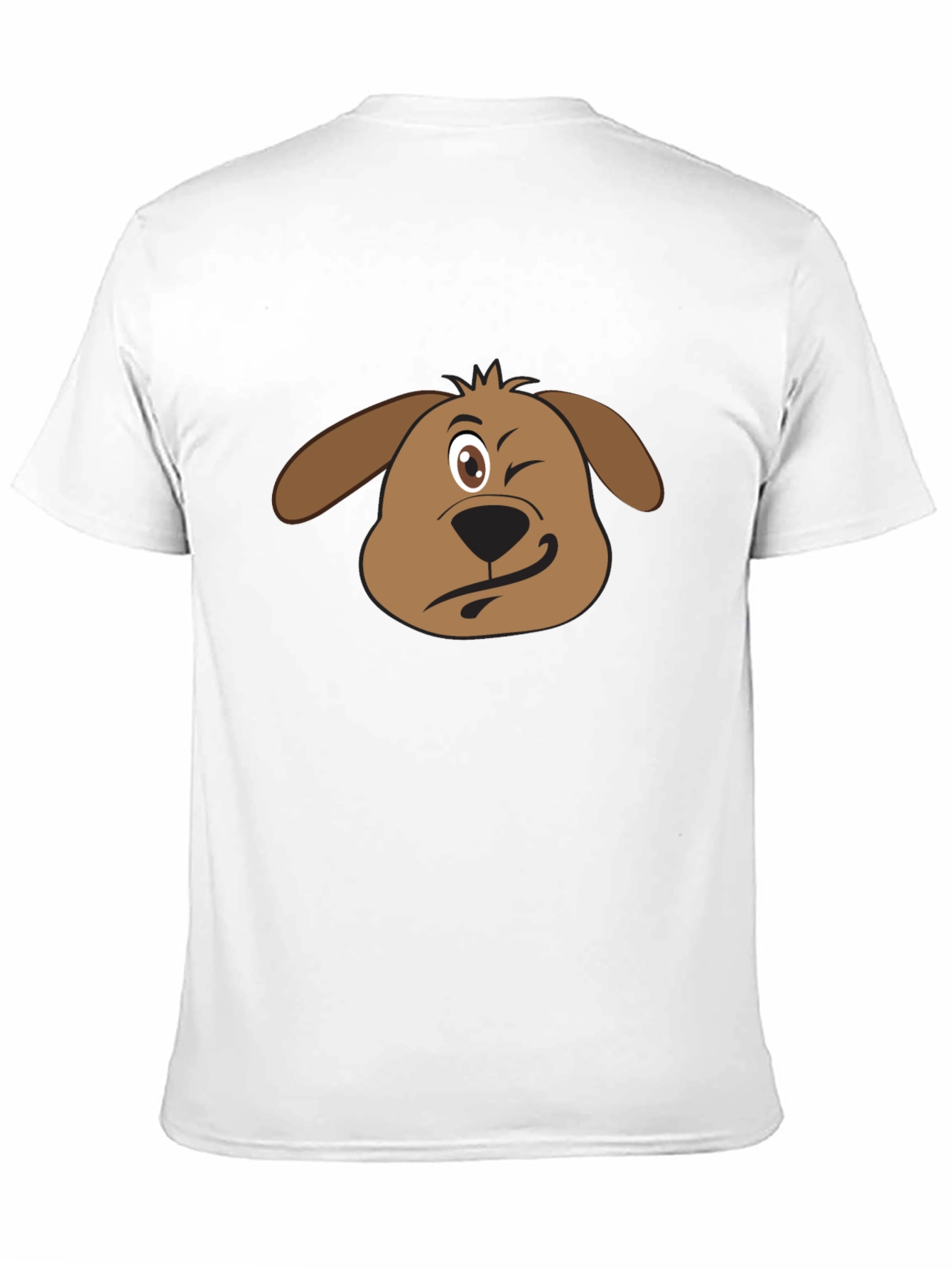 Funny Dog Winking T-Shirt - Cute Graphic Tee