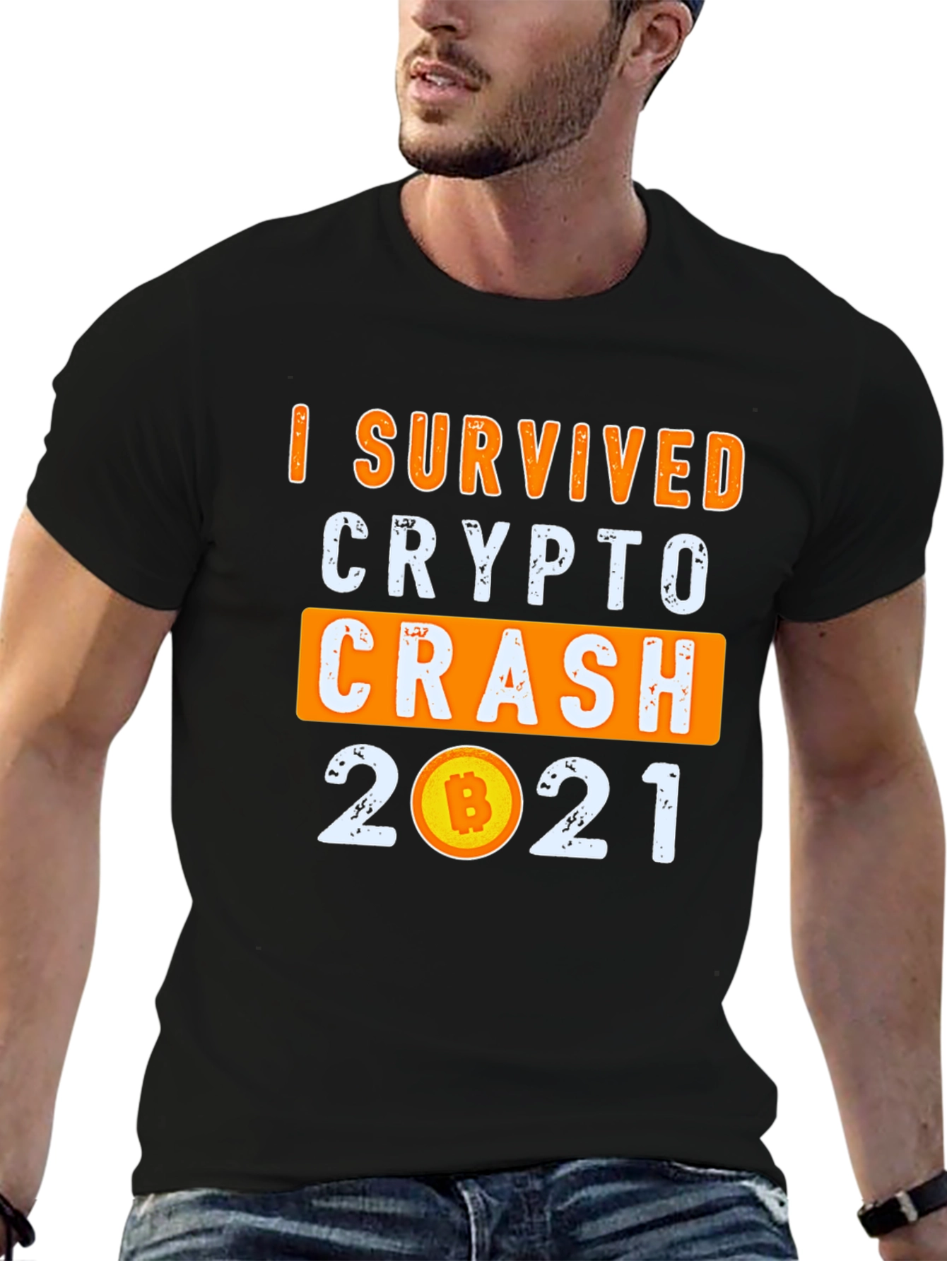 I Survived Crypto Crash 2021 T-Shirt