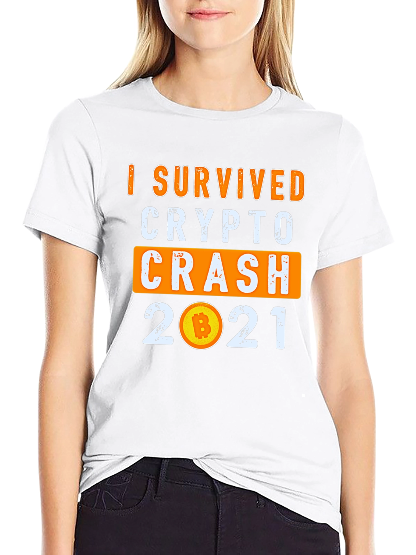 I Survived Crypto Crash 2021 T-Shirt
