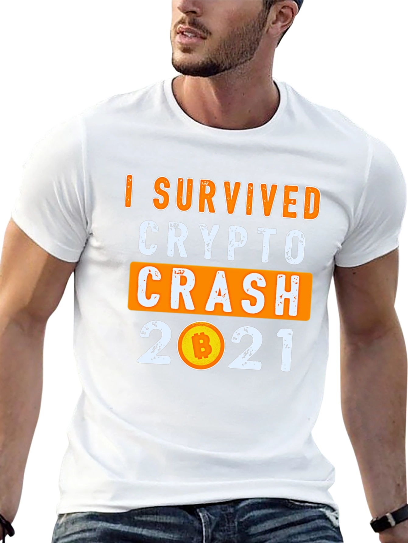 I Survived Crypto Crash 2021 T-Shirt