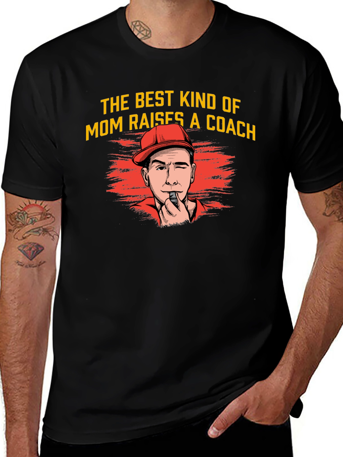 Best Mom Raises a Coach T-Shirt