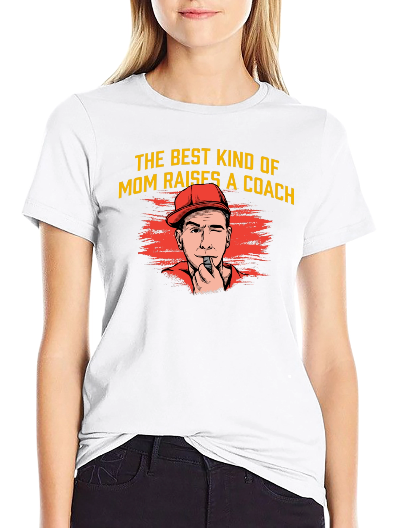 Best Mom Raises a Coach T-Shirt