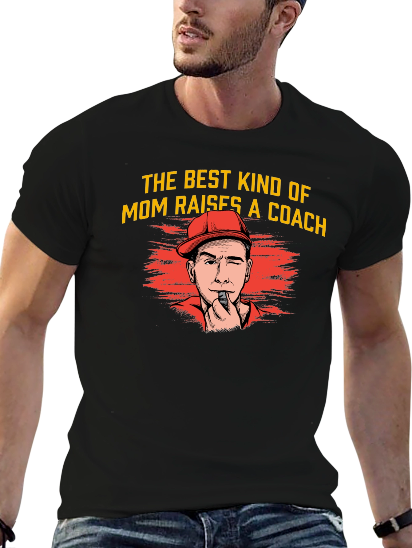 Best Mom Raises a Coach T-Shirt