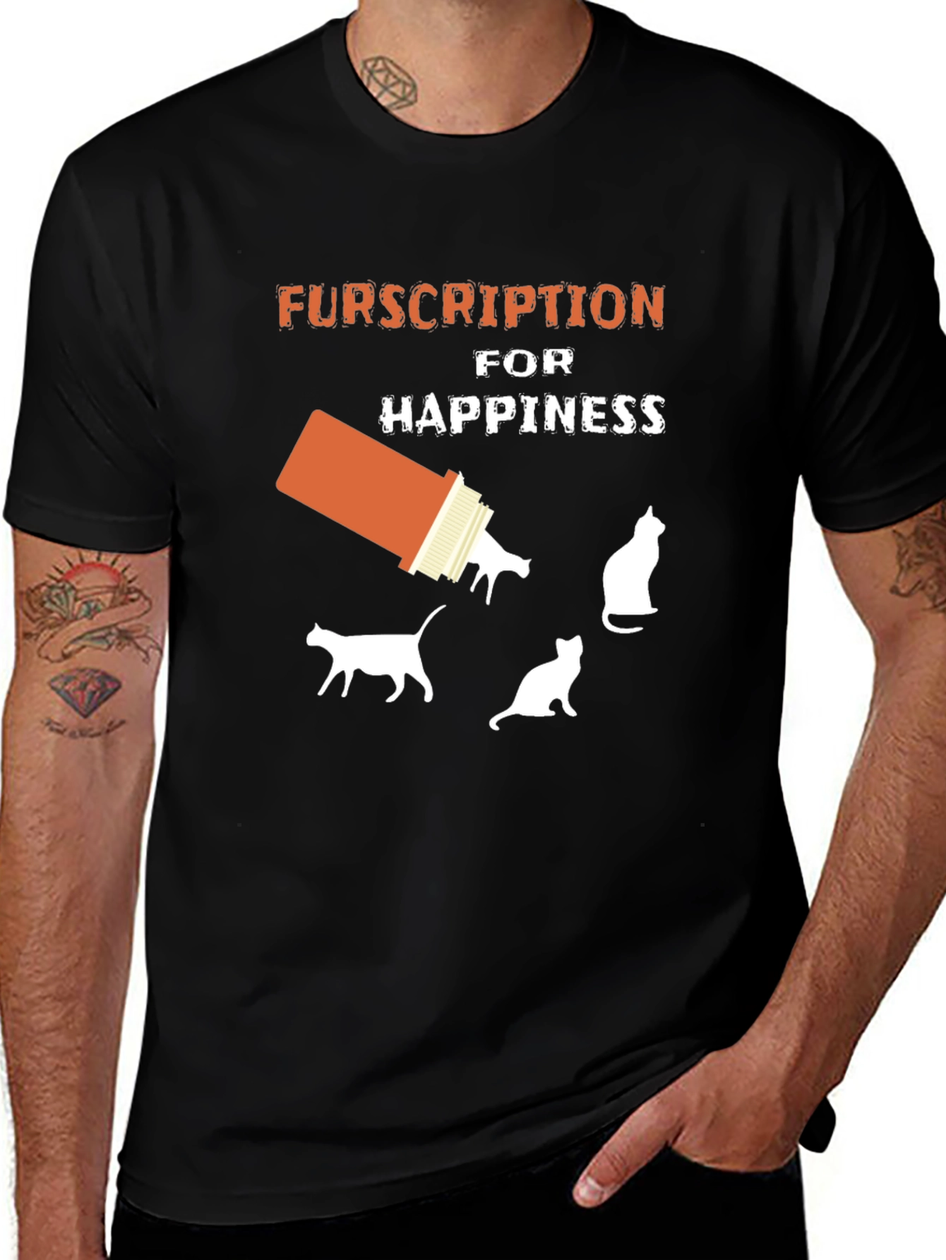 Furscription Happiness Graphic Tee