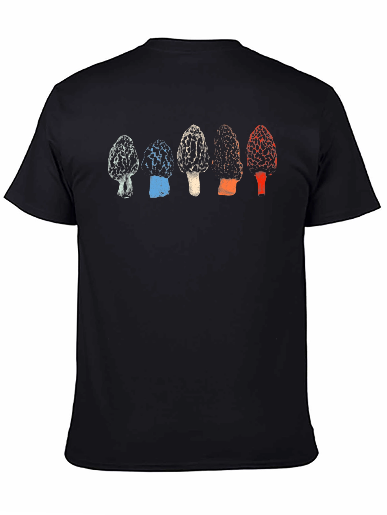 Mushroom Graphic Tee - Stylish Morel Design