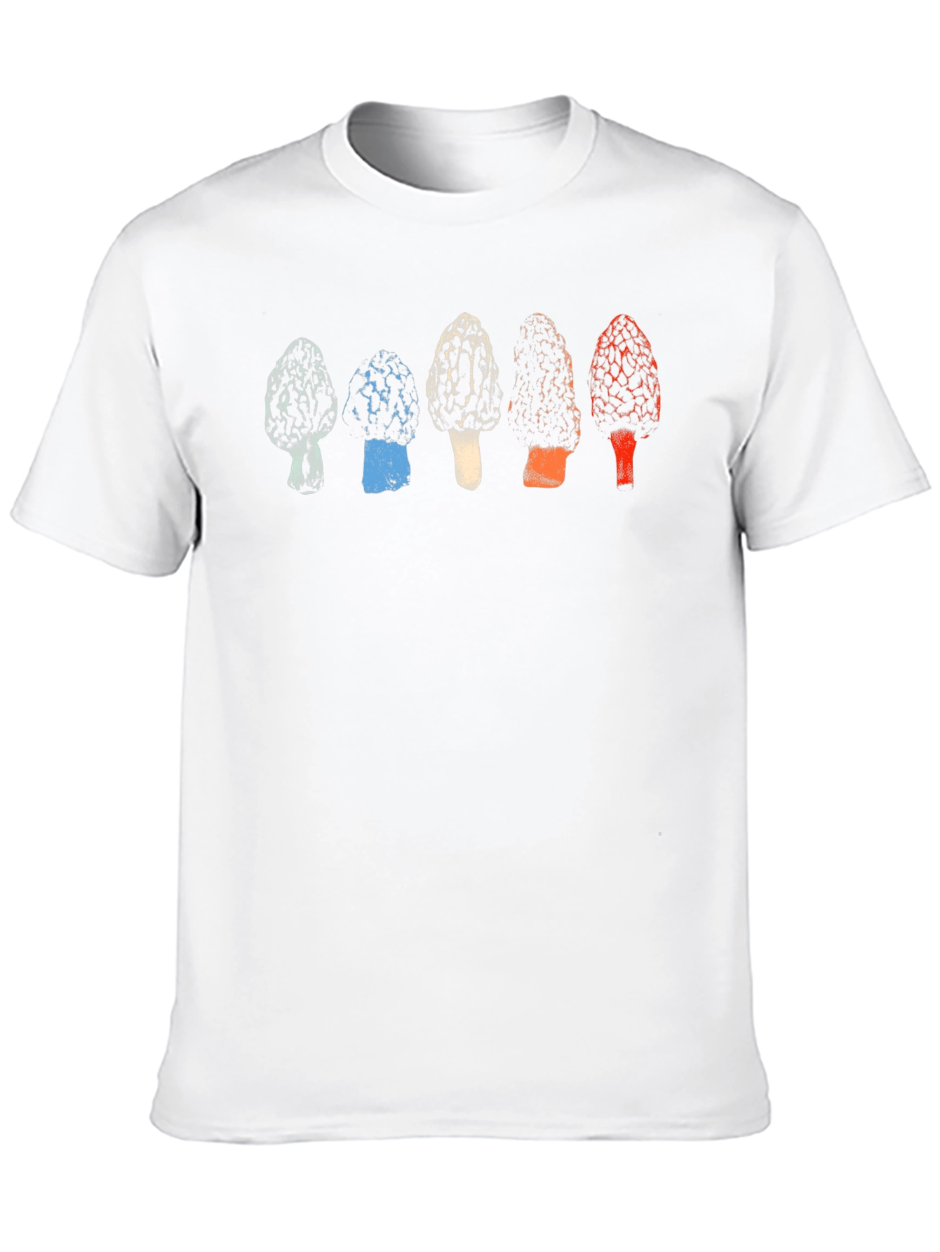 Mushroom Graphic Tee - Stylish Morel Design