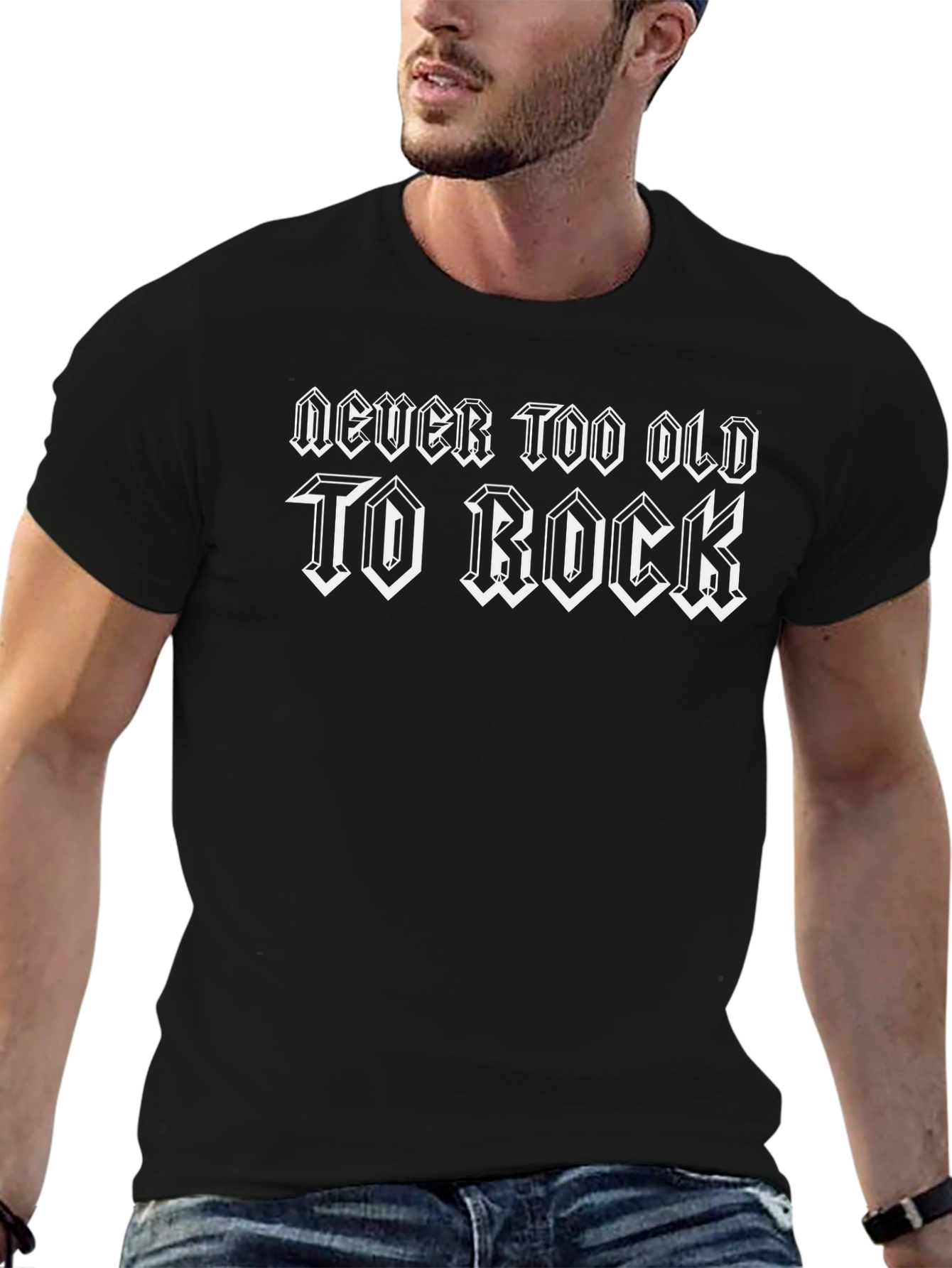 Never Too Old to Rock T-Shirt