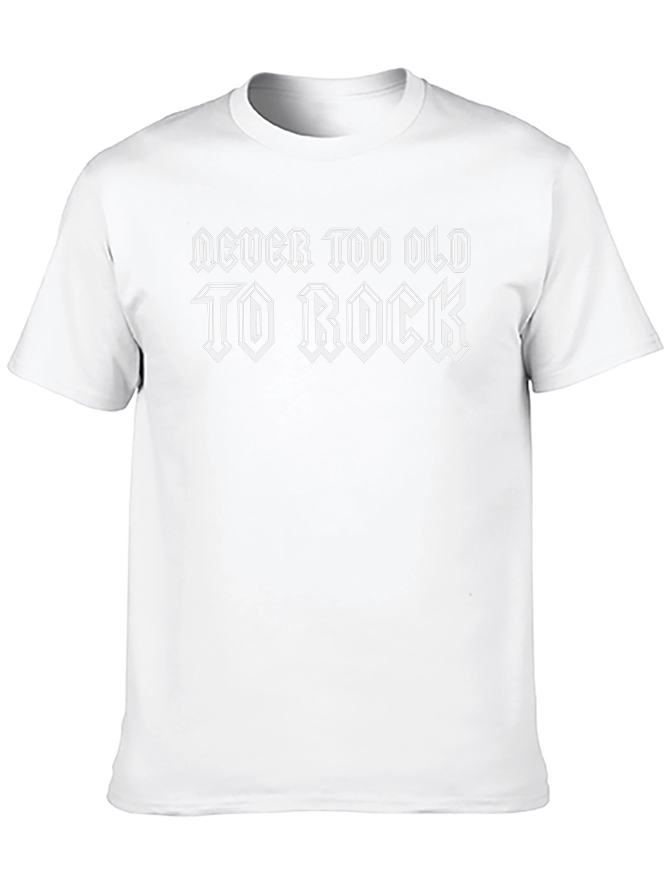 Never Too Old to Rock T-Shirt