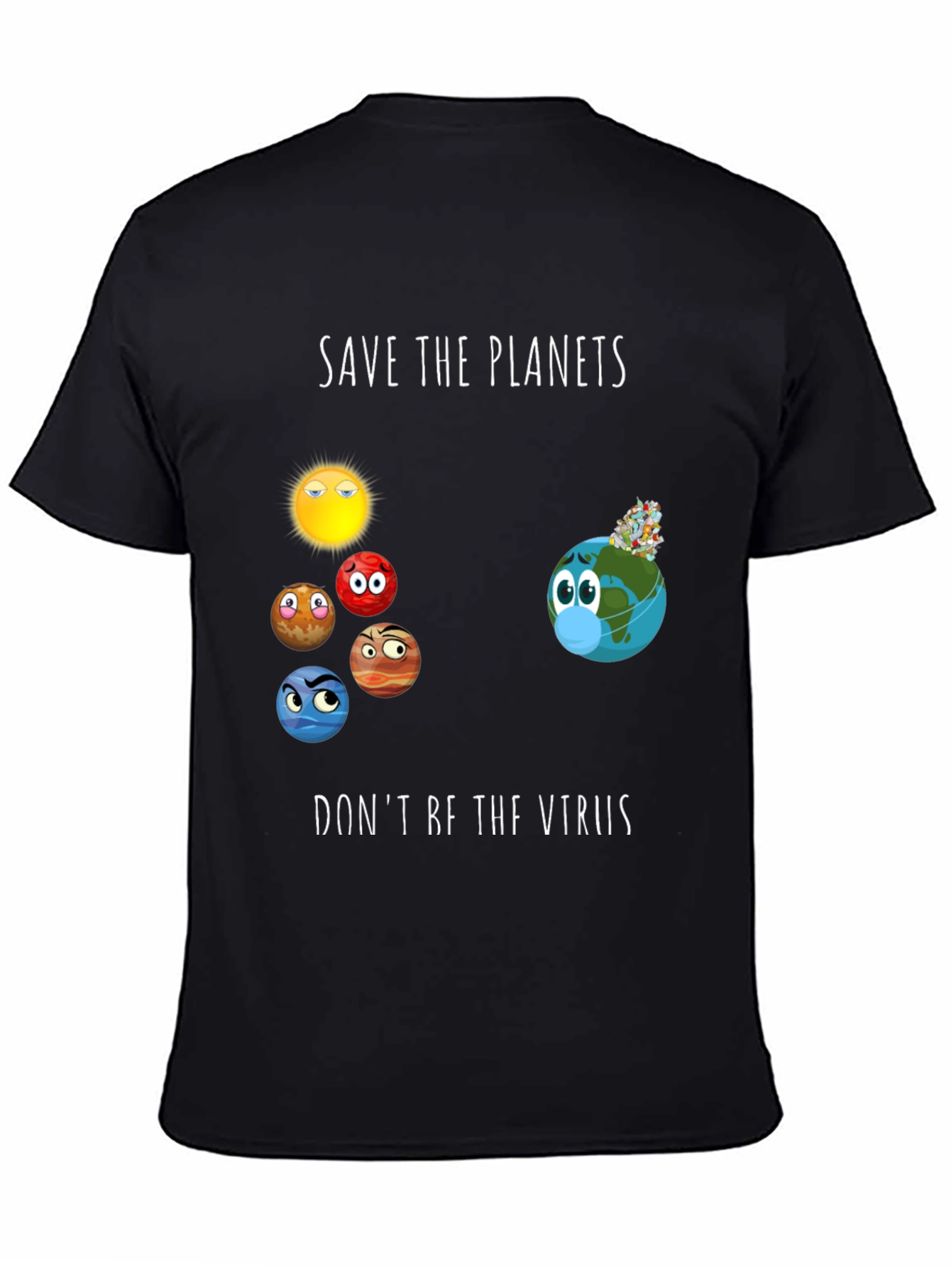 Save the Planets Graphic Tee - Earth Day Shirt