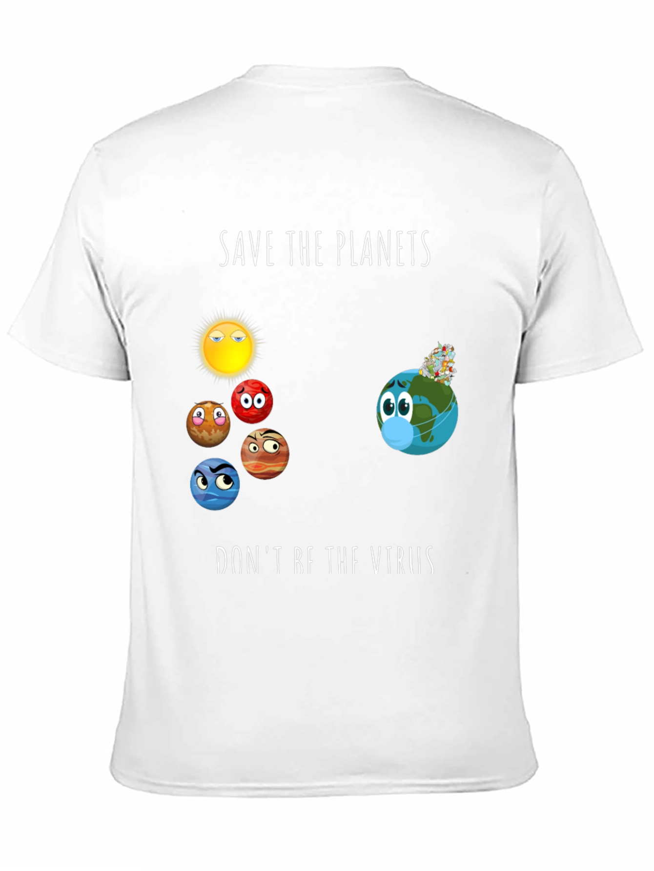 Save the Planets Graphic Tee - Earth Day Shirt