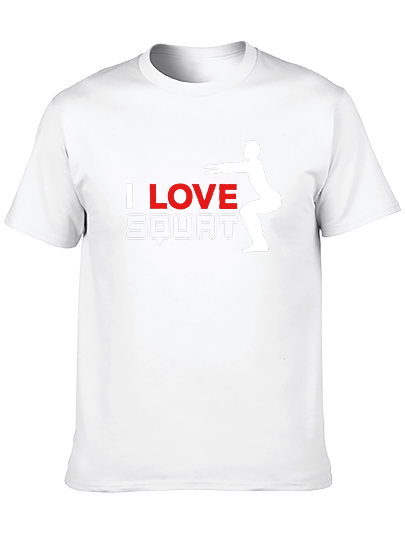 I Love Squats Black T-Shirt
