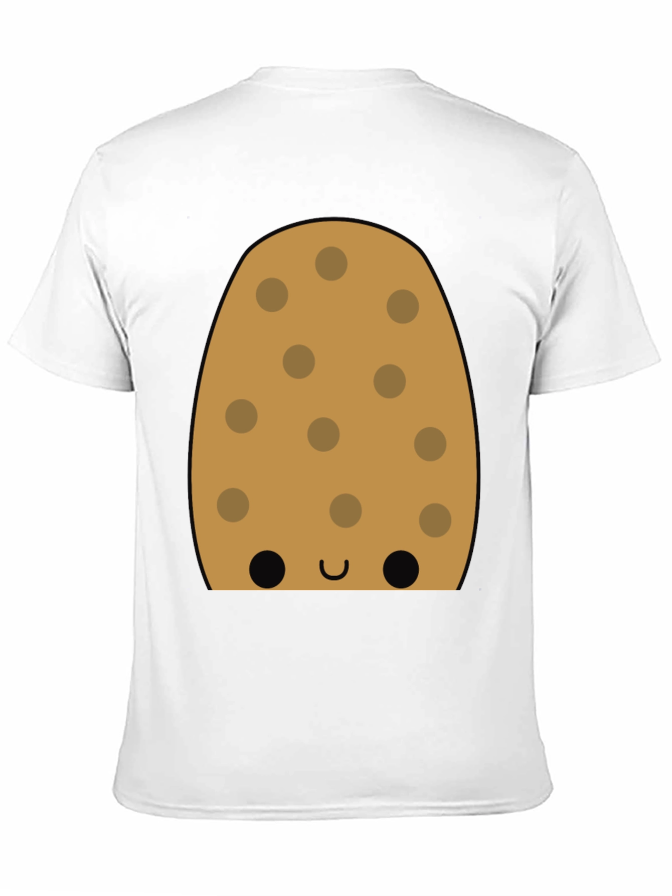Cookie Character Graphic Tee - Fun Black T-Shirt