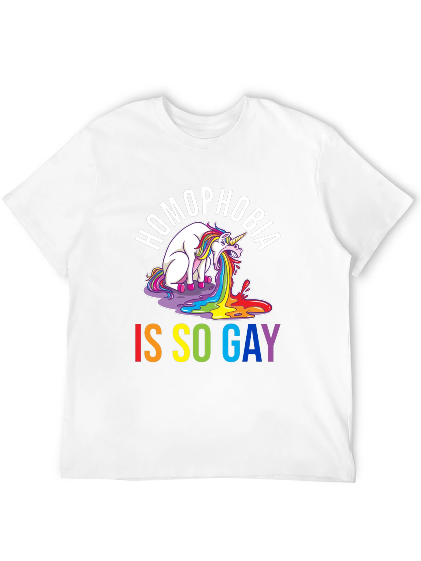 Homophobia Is So Gay T-Shirt - Unisex Black Tee