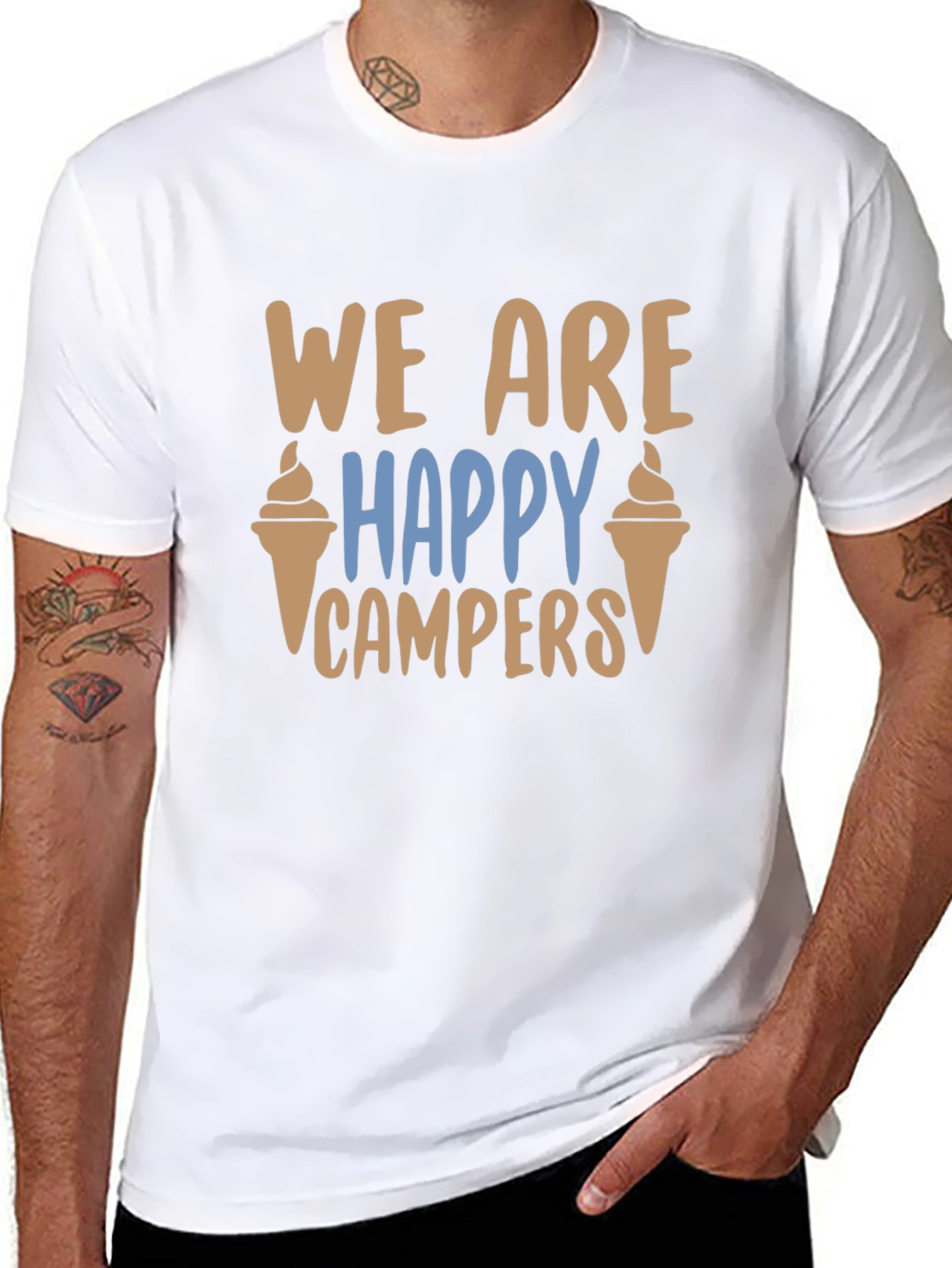Happy Campers Graphic T-Shirt