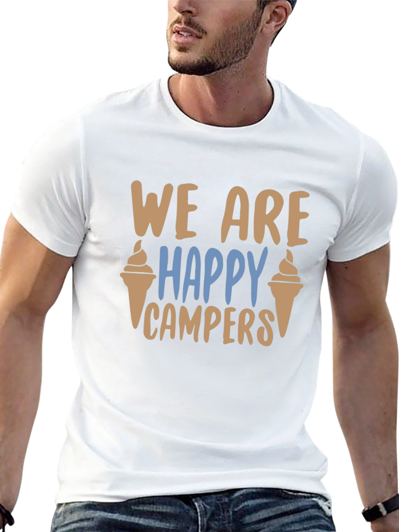 Happy Campers Graphic T-Shirt