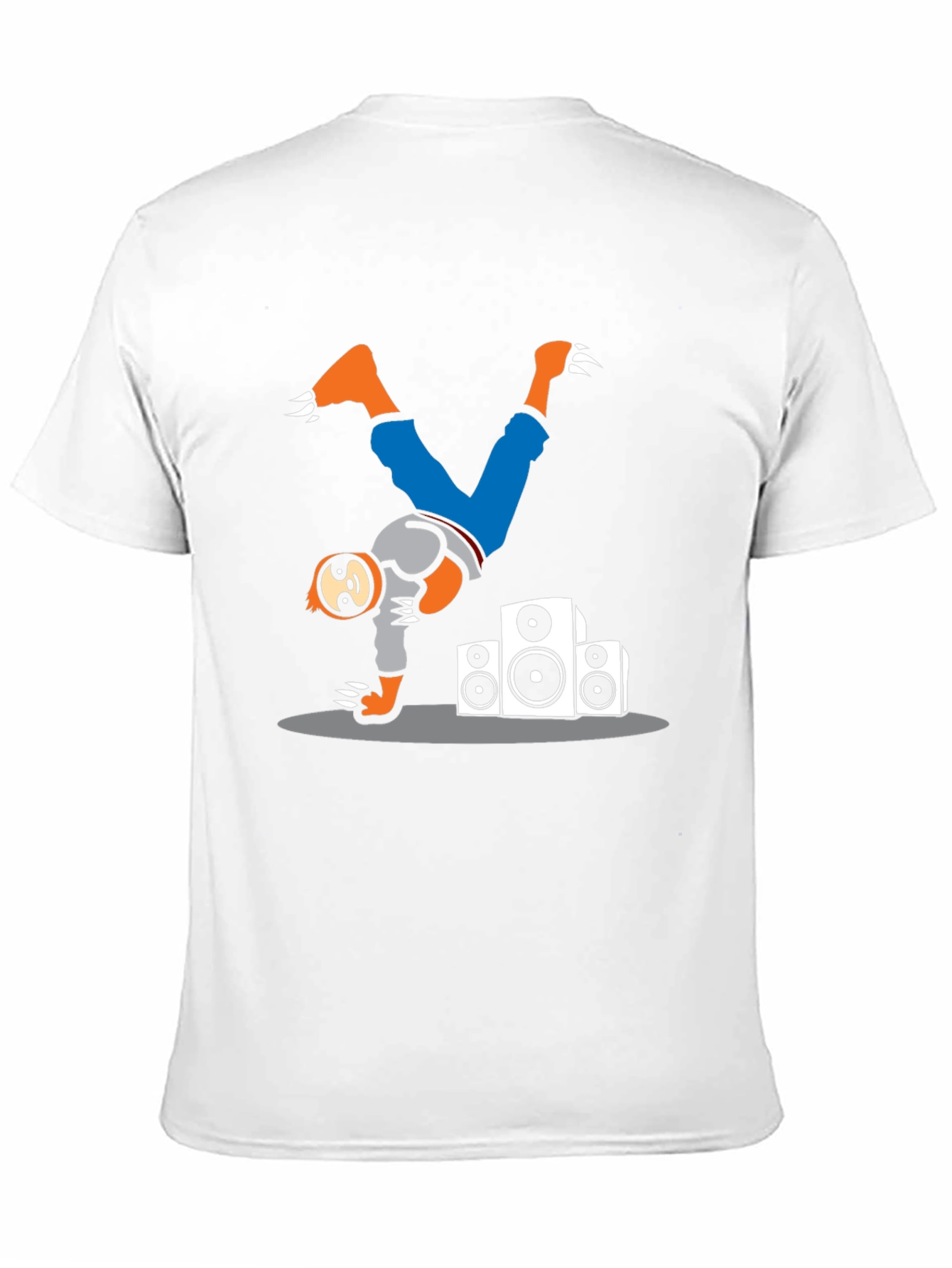 DJ Sloth Graphic Tee - Black Cotton T-Shirt