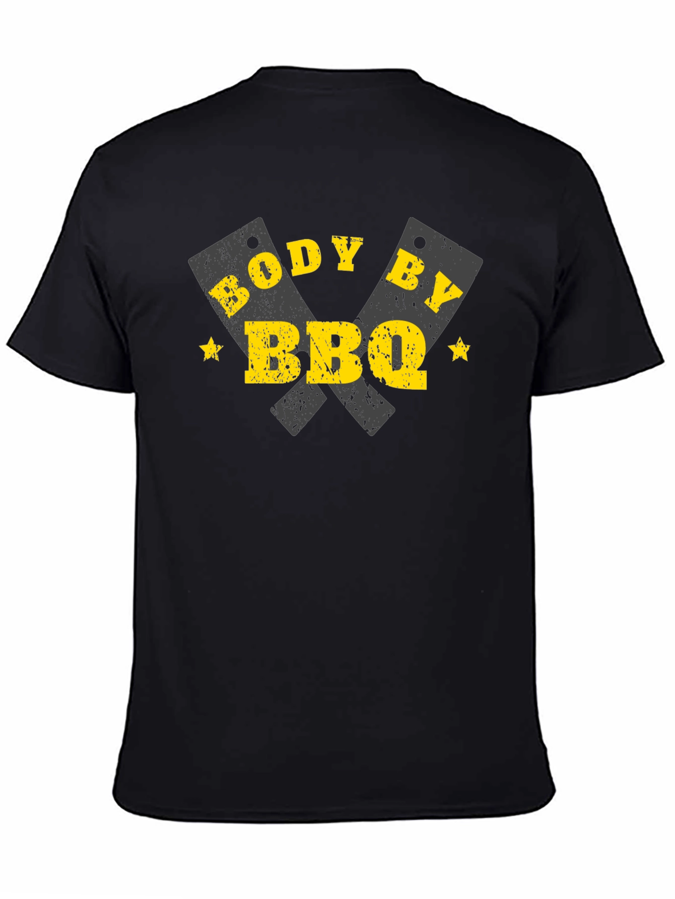 Body By BBQ T-Shirt - Black Graphic Tee