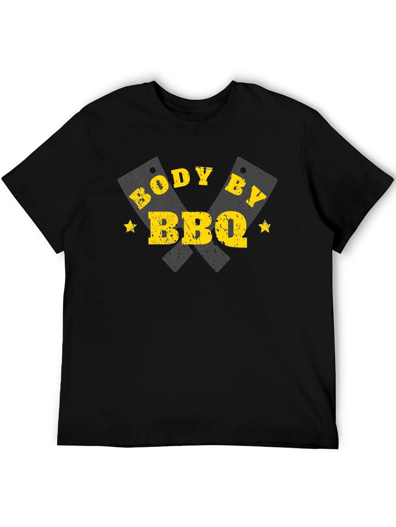 Body By BBQ T-Shirt - Black Graphic Tee