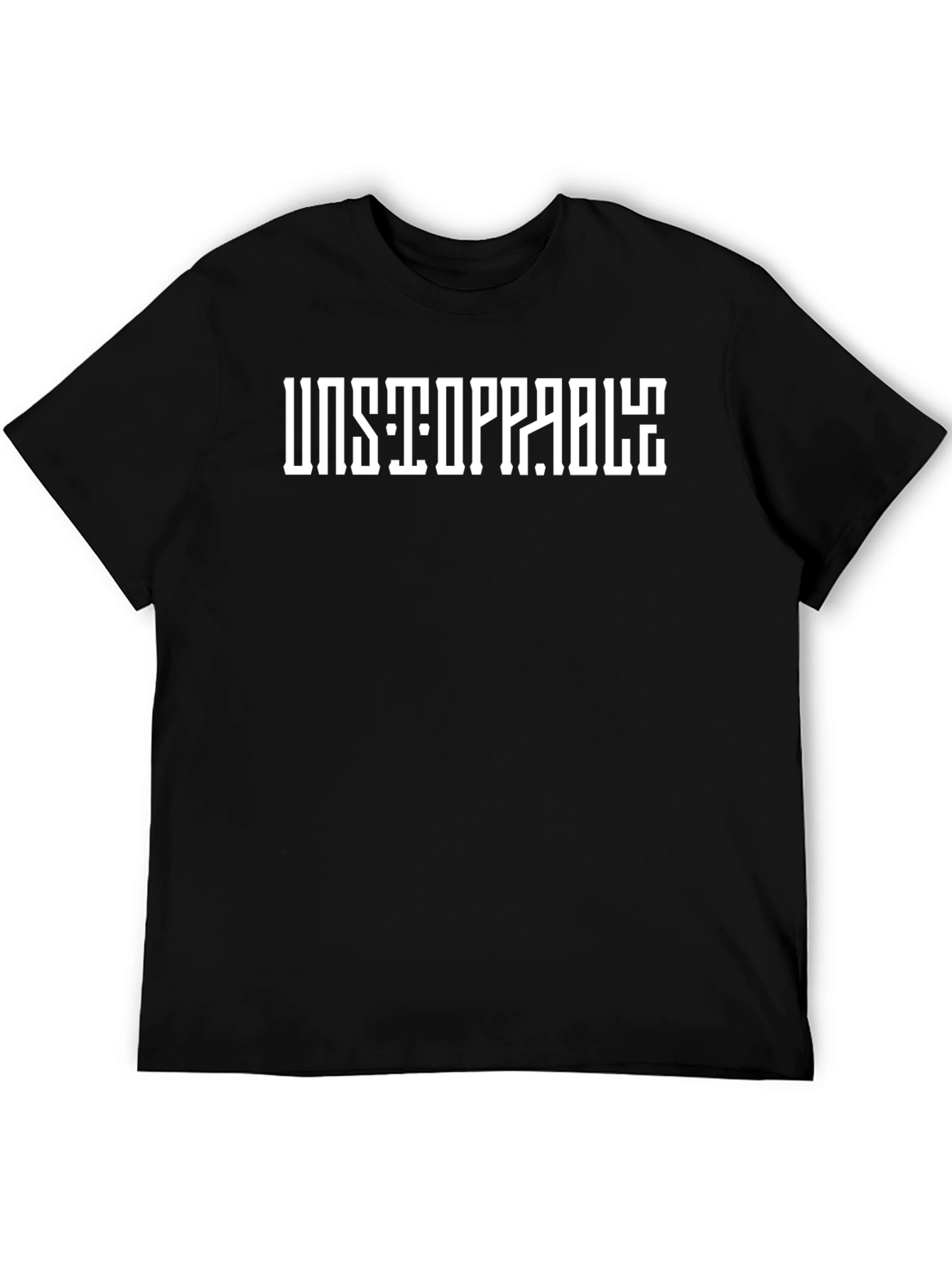 Unstoppable Black Graphic Tee