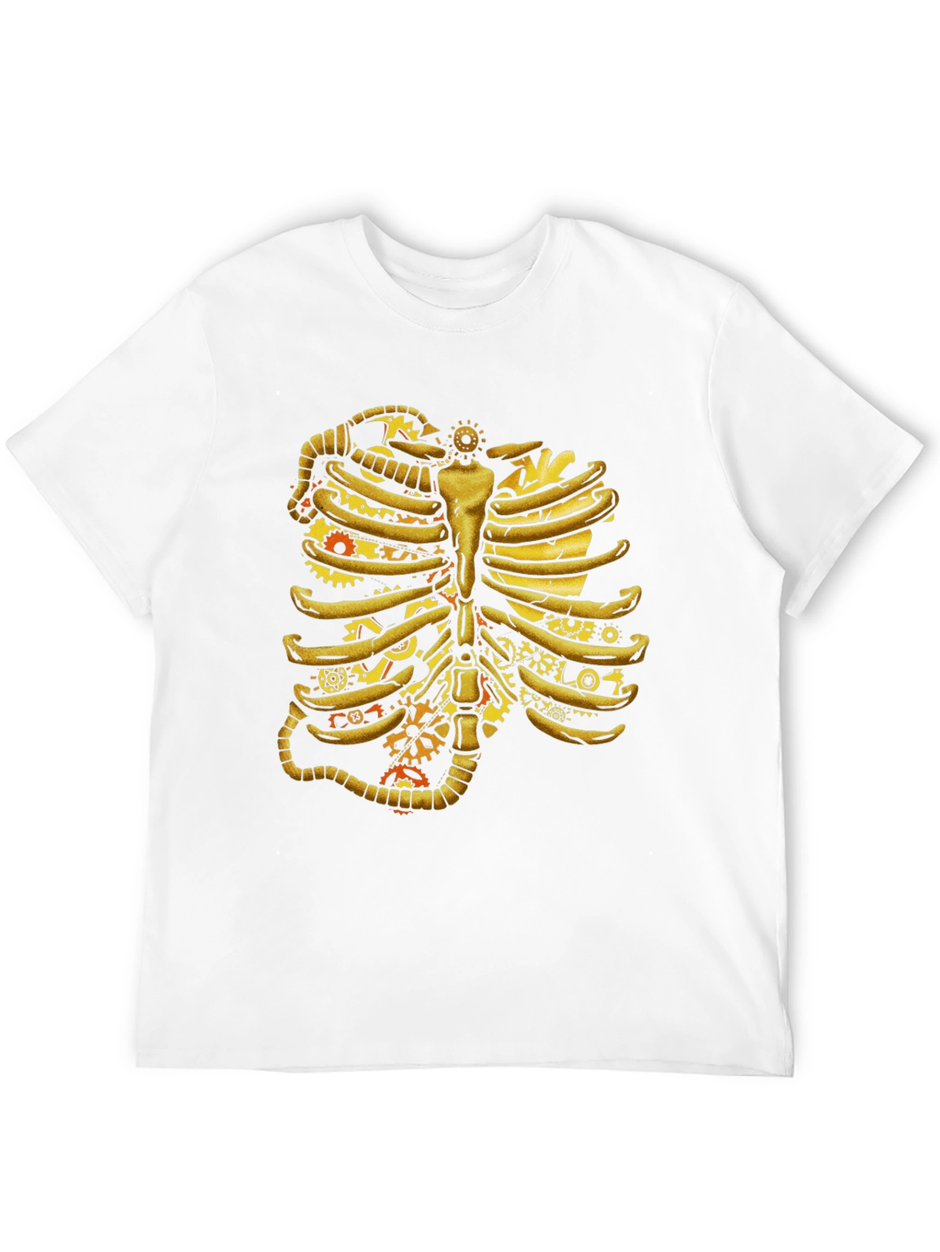 Steampunk Rib Cage Graphic Tee