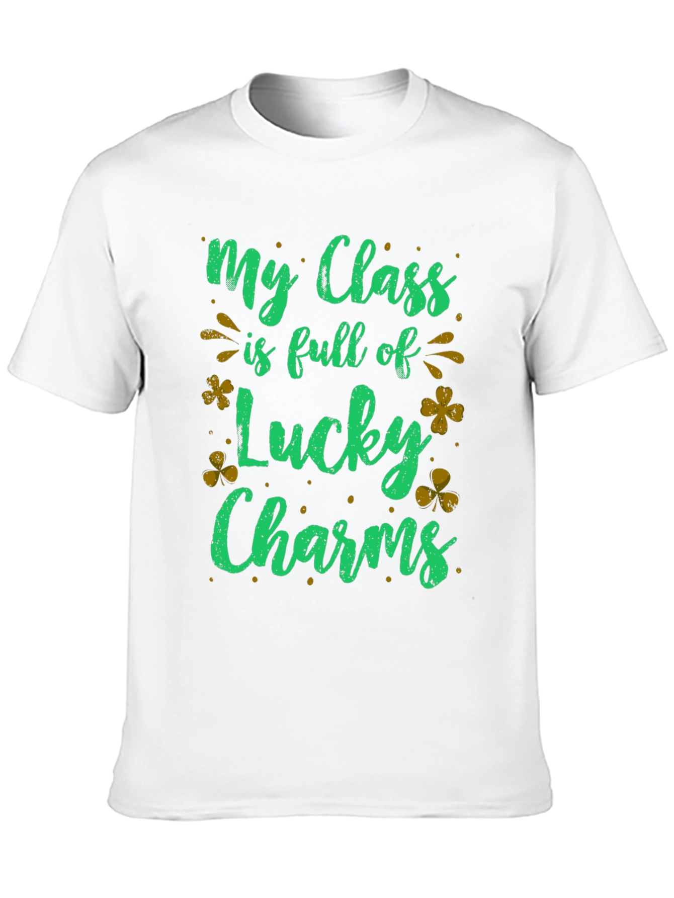 St. Patricks Day Lucky Charms Teacher T-Shirt