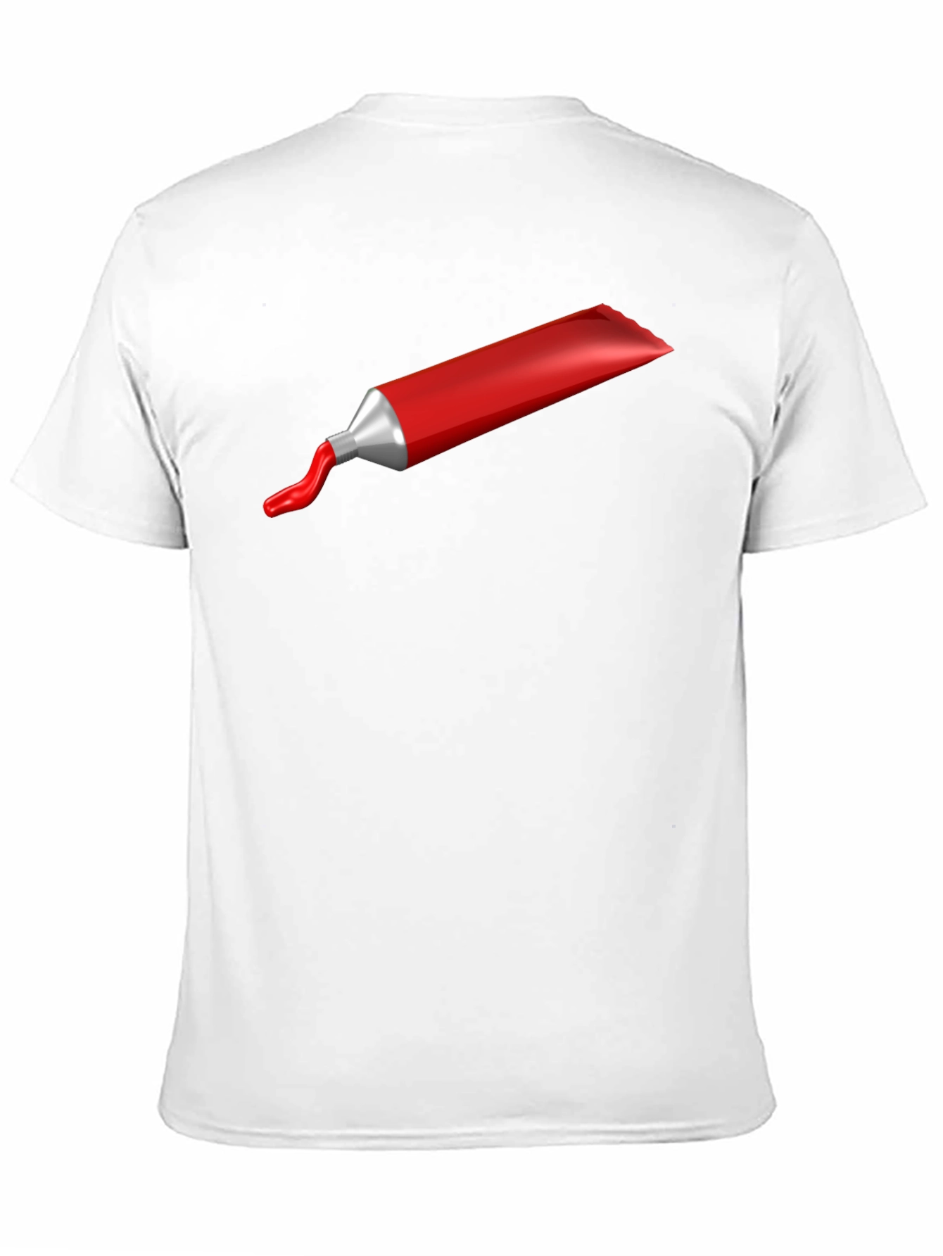 Red Paint Tube Graphic T-Shirt