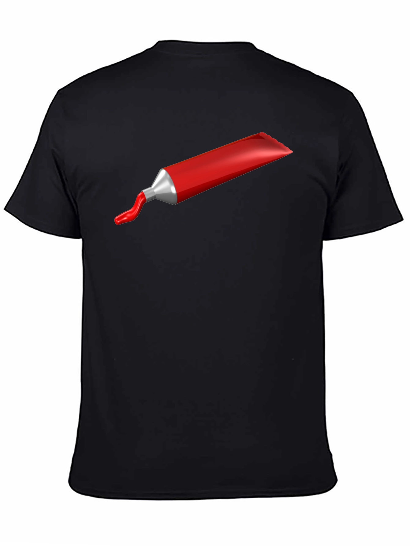 Red Paint Tube Graphic T-Shirt