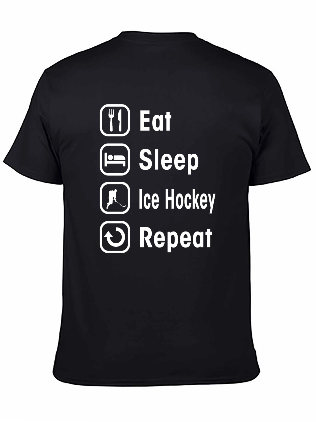 Eat Sleep Ice Hockey Repeat T-Shirt