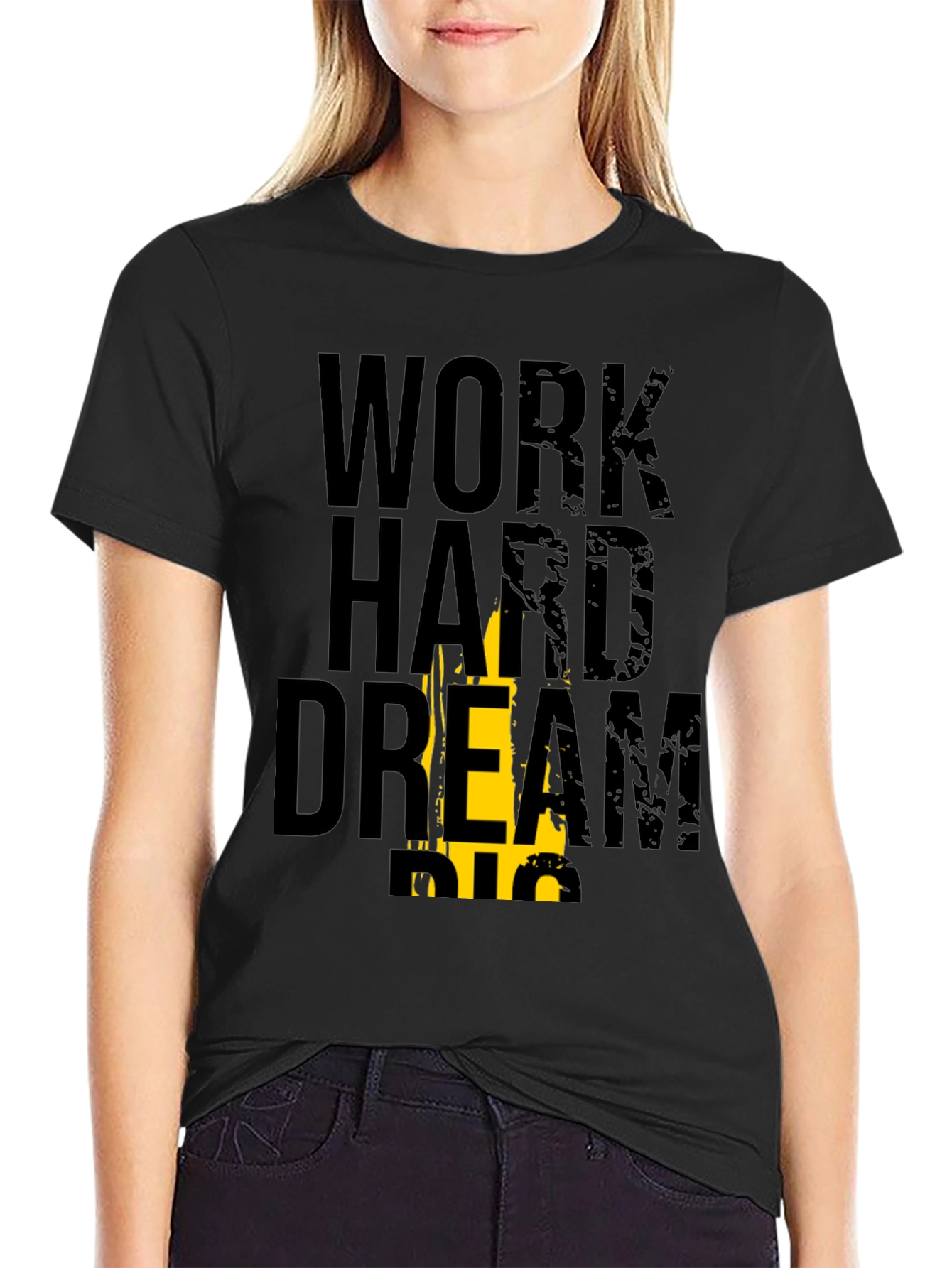 Work Hard Dream Big Graphic Tee
