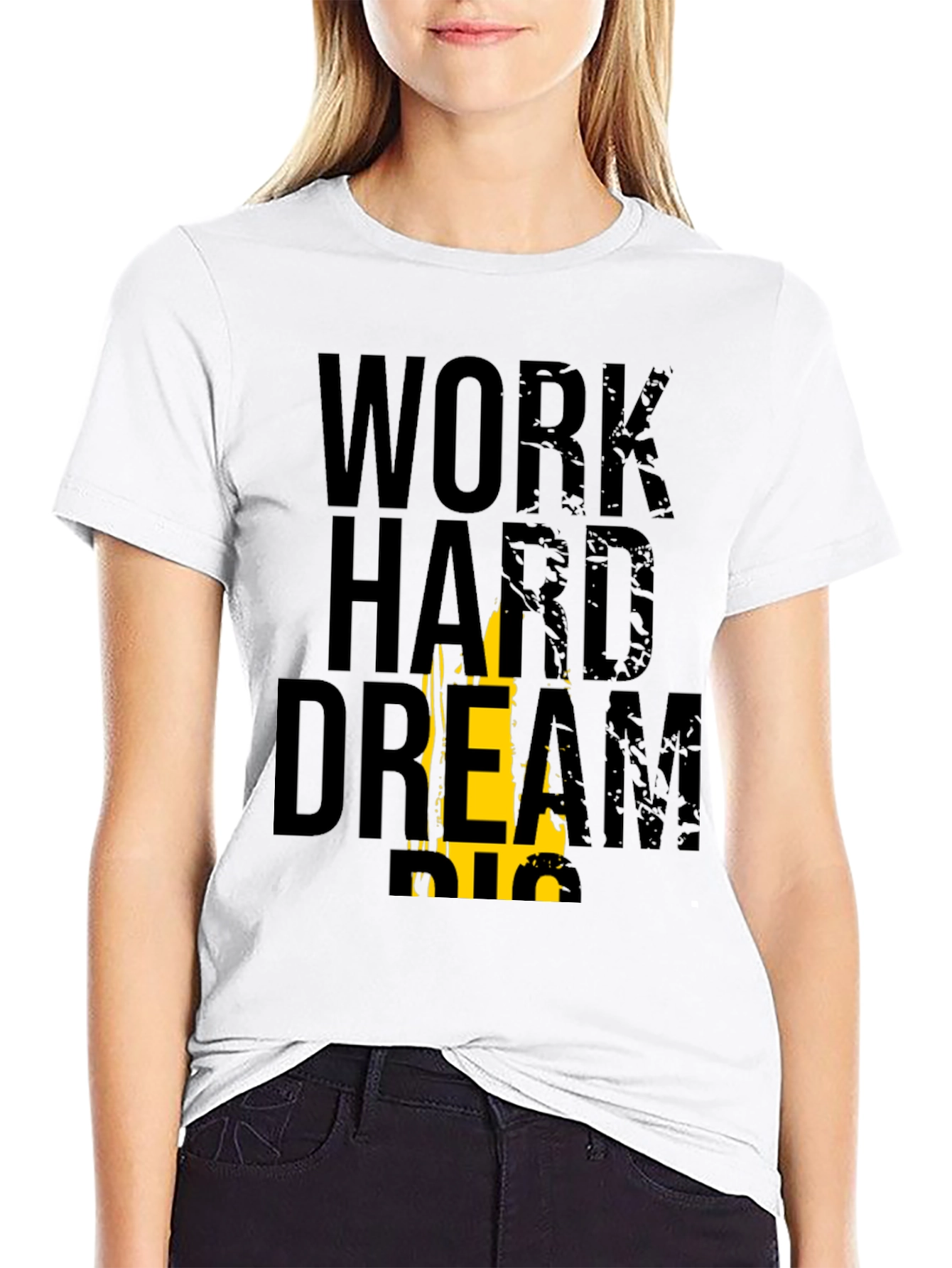 Work Hard Dream Big Graphic Tee
