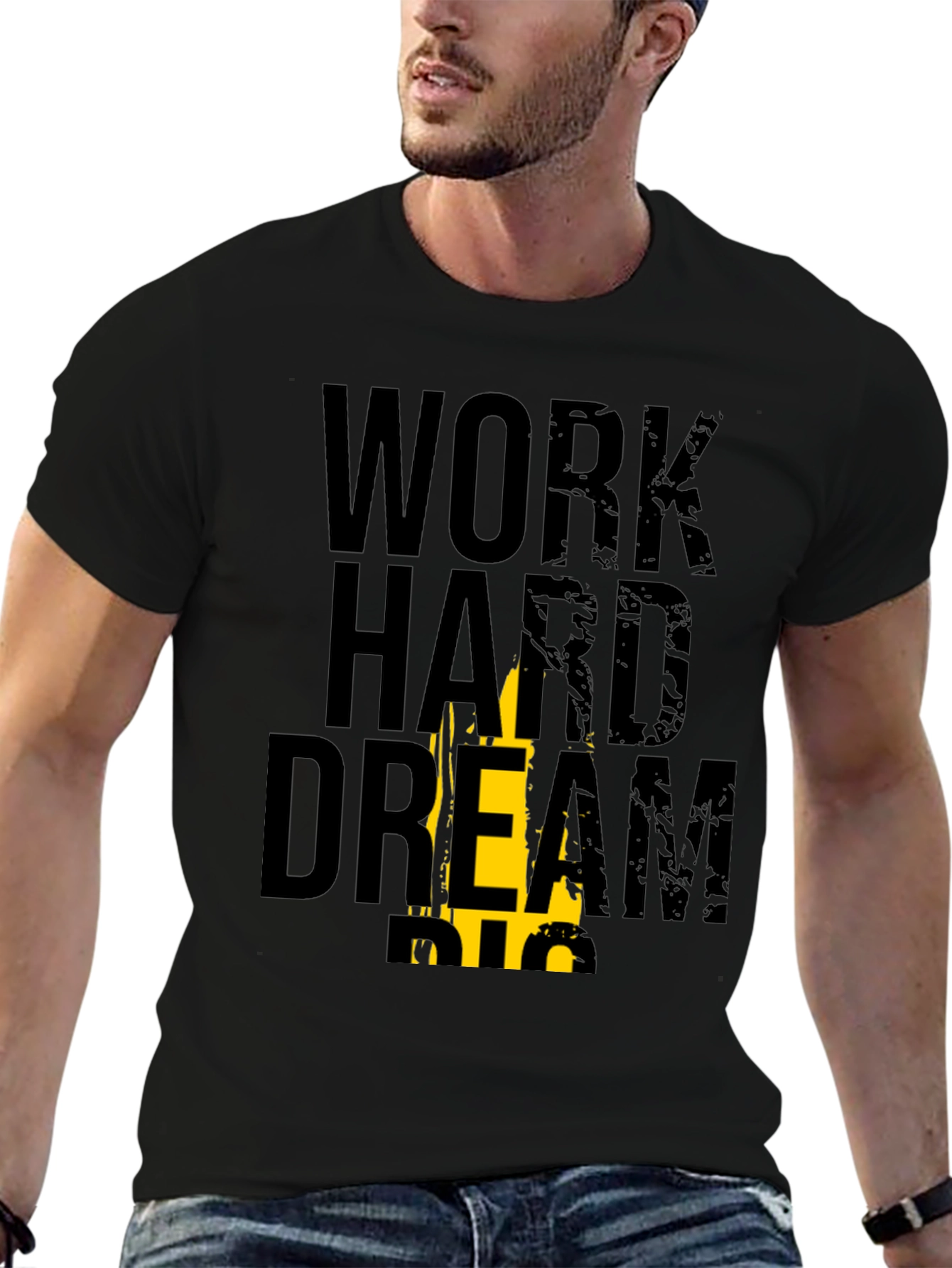 Work Hard Dream Big Graphic Tee