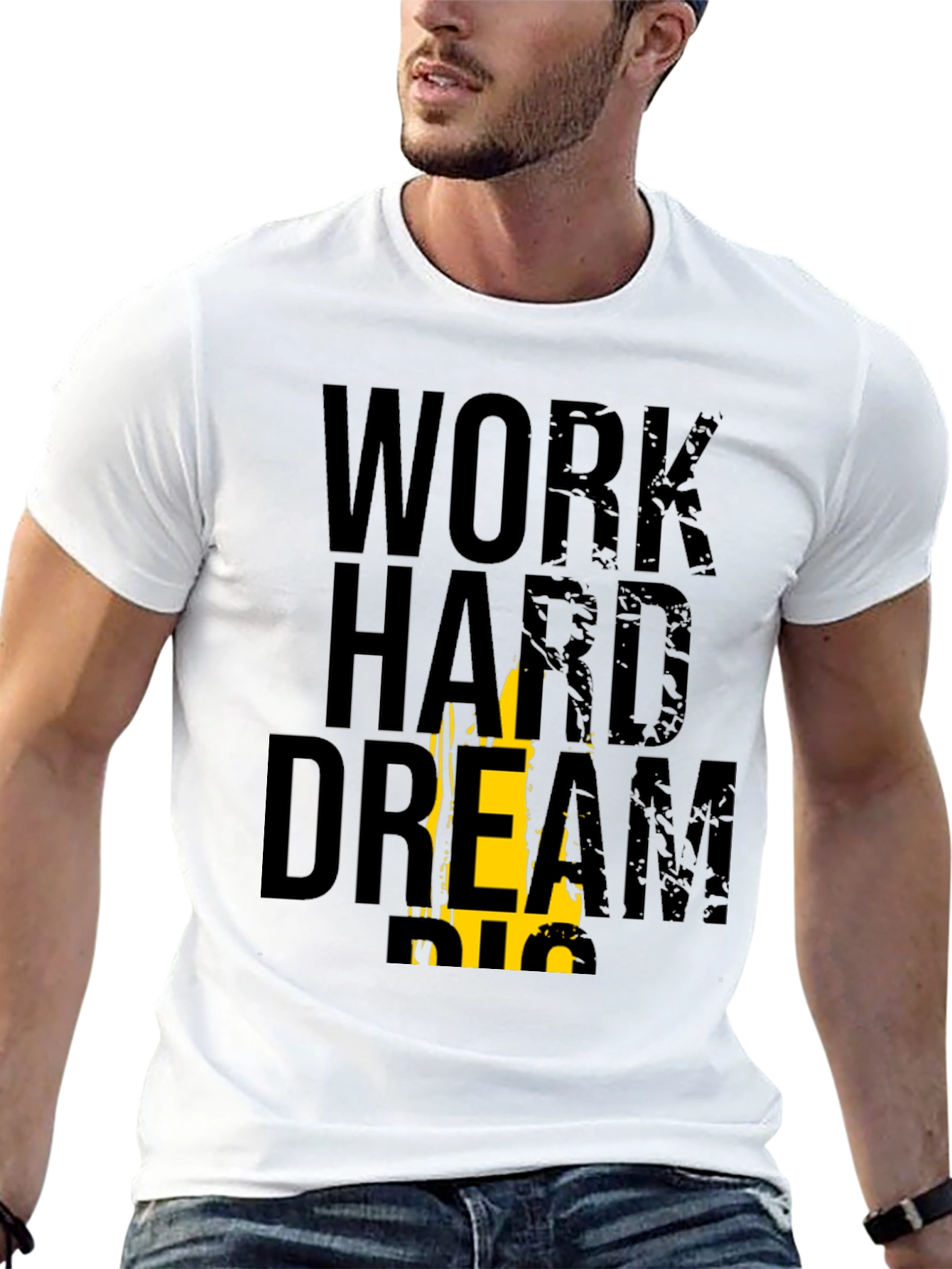 Work Hard Dream Big Graphic Tee