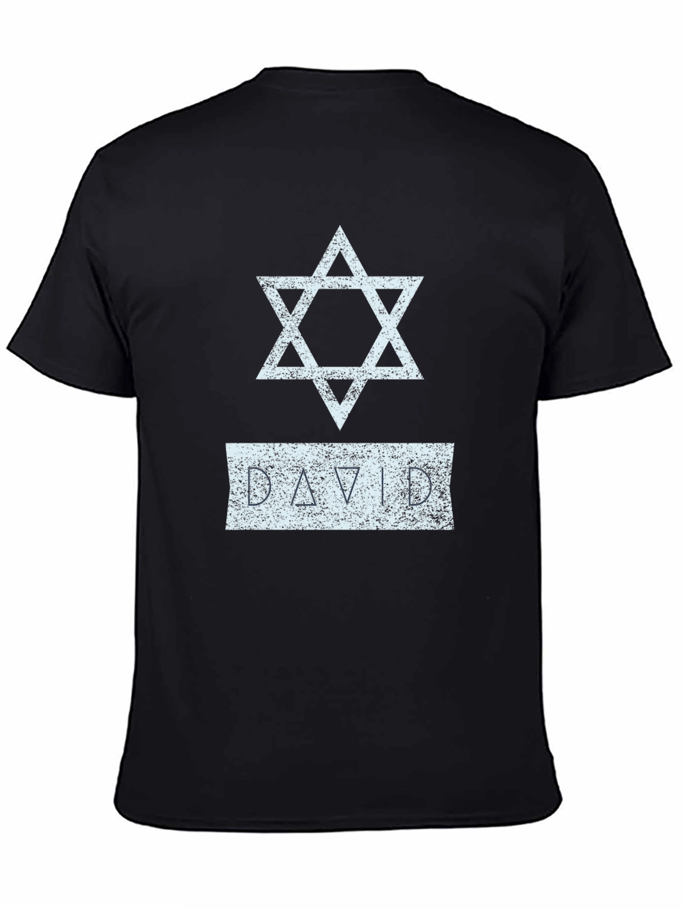 David Star Graphic T-Shirt - Classic Black Tee