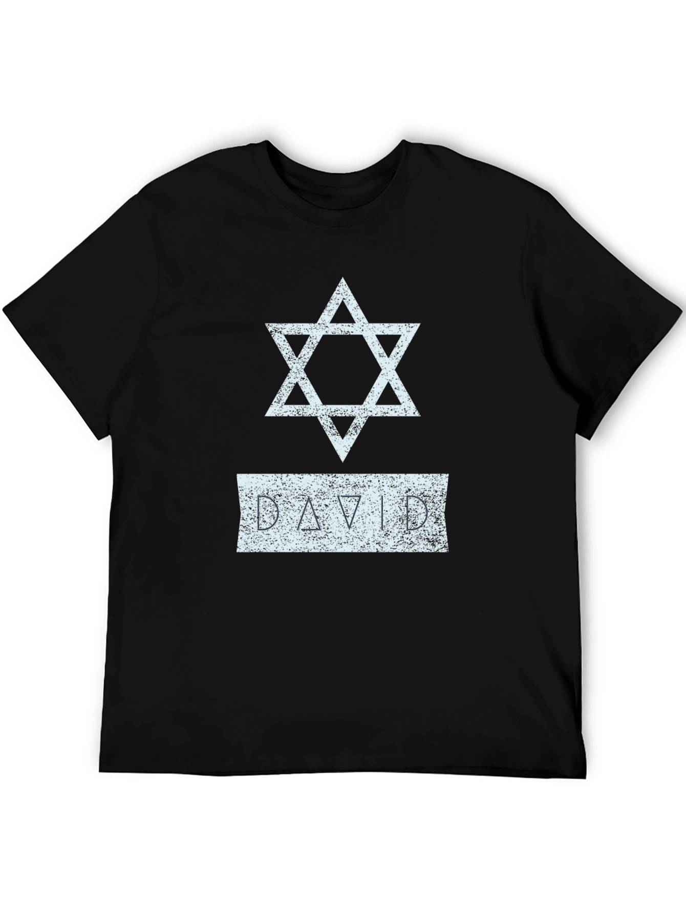 David Star Graphic T-Shirt - Classic Black Tee